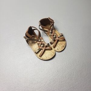 koala kids baby girls brown sandals size 5